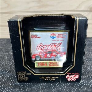 Coca-Cola Racing Champions 1994 Premier Edition Diecast Replica